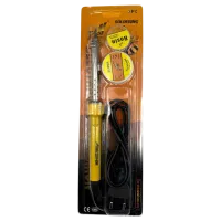 Паяльник Soldering iron 60W c тоником жалом, с припоем и канифолем - 1