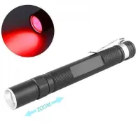 Фонарь 706-XPE(Red), 2хААА, 1 режим, zoom - 1