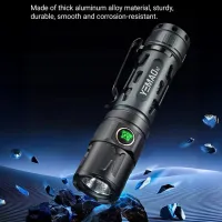 Ручной фонарь YEMAO YM-А7, 2200LM, P80 LED, Zoom, 1x21700 аккум, TYPE-C - 6