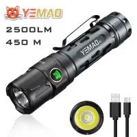 Ручной фонарь YEMAO YM-А7, 2200LM, P80 LED, Zoom, 1x21700 аккум, TYPE-C - 10