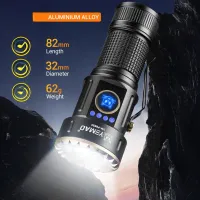 Ручной фонарь YEMAO YM-F883X, 3000LM, 8*XTE LED, 1x18350+1*18650 аккум, TYPE-C - 6