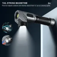 Ручной фонарь YEMAO YM-F303X, 1600LM, 2x21700 аккум, TYPE-C - 10