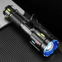 Ручной фонарь YEMAO YM-G560Y, 1200LM, TG LED, 1*26650 аккум, TYPE-C - 10