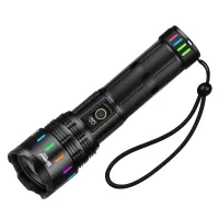 Ручной фонарь YEMAO YM-G646, 4000LM, 60W LED, 1*451350 аккум, TYPE-C - 2