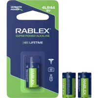 Батарейка Rablex 4LR44 Alkaline - 1