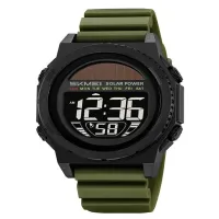 Часы наручные SKMEI 2358AG, ARMY GREEN, Solar Power, 11462 - 1