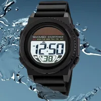 Часы наручные SKMEI 2358BKWT, BLACK-WHITE, Solar Power, 11465 - 2