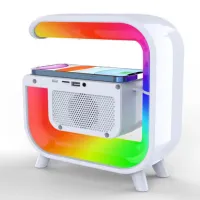 Настольная смарт лампа-ночник G-Smart G30 с беспроводной зарядкой - 3