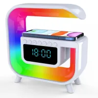 Настольная смарт лампа-ночник G-Smart G30 с беспроводной зарядкой - 1