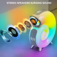 Настольная смарт лампа-ночник G-Smart N70 с беспроводной зарядкой - 2