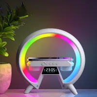 Настільна смарт-лампа-нічник G-Smart XM-X63 з бездротовою зарядкою - 2