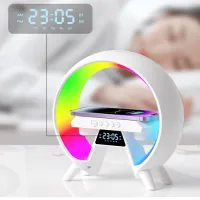 Настільна смарт-лампа-нічник G-Smart XM-X63 з бездротовою зарядкою - 3