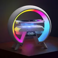 Настільна смарт-лампа-нічник G-Smart XM-X63 з бездротовою зарядкою - 4