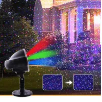 Світлодіодний лазерний проєктор XL-809, Snow кольоровий - 1