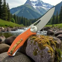 Нож складной Toucan D2, Orange - 2