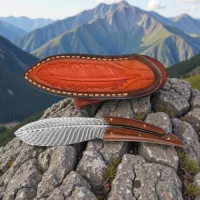 Нож охотничий Damascus Fixed 4 - 1