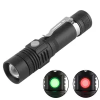 Ручний ліхтар Police BL-518-TG (Red), 18650, Zoom, ЗП Type C - Зображення 2