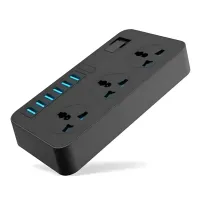 Подовжувач з USB-портами та розетками, CP02, 2 м 9922 - Зображення 2