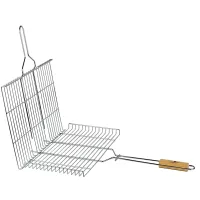 Решітка-гриль плоска велика 66*45*26 см MH-0164 - Зображення 3