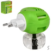 Електрофумігатор проти комарів універсальний з рідиною 30 мл (45 ночей) WL-2374 - Зображення 1