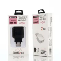 Сетевое зарядное устройство REDDAX RDX-021 Dual USB 12W (2 порта), White - Зображення 3