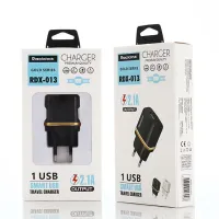 Сетевое зарядное устройство REDDAX RDX-013 10W (USB), Black - Зображення 1