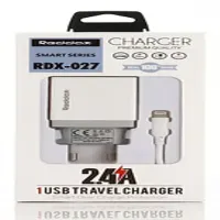 Сетевое зарядное устройство REDDAX RDX-027 (12W, 2.4A, USB) + кабель MicroUSB, White/Gray - Изображение 2