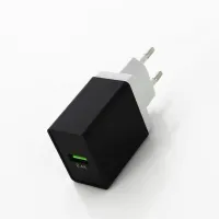 Сетевое зарядное устройство REDDAX RDX-027 (12W, 2.4A, USB) + кабель MicroUSB, White/Gray - Изображение 1