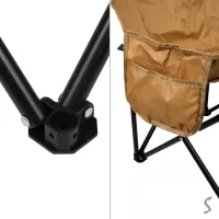 Кресло раскладное "Паук Комфорт" S 45*45*69см MH-5559K Коричневый - Изображение 2