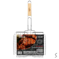 Решітка-гриль "Економ" міні 55 (+4)*31*24*5.5 см MH-0911 - Зображення 2