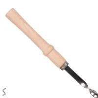 Шампур с деревянной ручкой SS 600*10*2мм УК-Ш60Д - Изображение 2