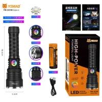 Ручной фонарь YEMAO YM-G238 TG 50W, 1x26800, ЗУ Type-C, zoom - Изображение 1