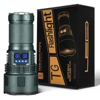 Ручной фонарь YEMAO YM-G404 TG 30W, 1x14500, ЗУ Type-C, zoom - Изображение 4