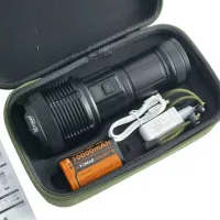 Ручной фонарь YEMAO YM-G647-1 TG 60W, 1x45650, Power Bank, ЗУ Type-C, zoom - Изображение 2