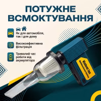 Портативний акумуляторний пилосос F033 - Image 4