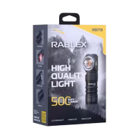 Налобний ліхтар Rablex RB719, білий + червоний, 500 lumen, акум, Type-C - Image 3