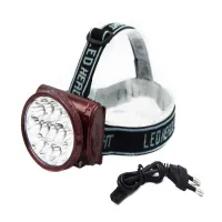 Налобный фонарь Yajia YJ-1898, Аккумулятор, 13LED - 4