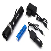 Ручной фонарь Police BL-8626, RB206, Li-ion 18650 или 3хААА, XPE, Автозарядка - 1