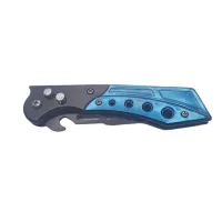Нож выкидной Ming 017 Blue - 4