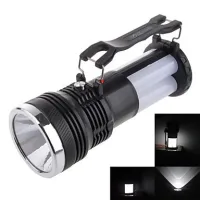 Ручной фонарь Yajia YJ-2881T, Аккумулятор, 1LED+16SMD, боковая подсветка, солнечная батарея - 2