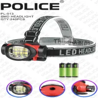 Налобный фонарь WD176, PL-013, 3R3xAAA, Диодная лента - 3