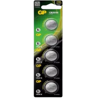 Батарейки-Таблетки GP CR2016 / 3V  блистер 5шт. ОРИГИНАЛ - 1
