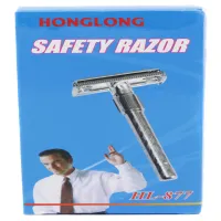 Станок для бритья металлический в коробке HongLong HL-877 - 1