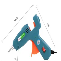 Клеевой пистолет "SD" SD-A601 20W под тонкие 7мм ЗЕЛЁНЫЙ - 3