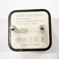 СЗУ Сетевое Зарядное Устройство USB x 2 "КУБИК" 2100, 2106 - 4