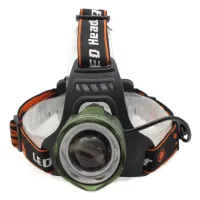 Налобный фонарь Bailong BL-2189, PL-102, ЗУ micro usb, T6, Zoom - 2