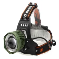 Налобный фонарь Bailong BL-2189, PL-102, ЗУ micro usb, T6, Zoom - 3