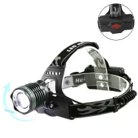 Налобный фонарь Bailong BL-2189, PL-102, ЗУ micro usb, T6, Zoom - 4