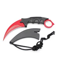 Нож Керамбит "Красный" A4 / 19см / 8см - 3