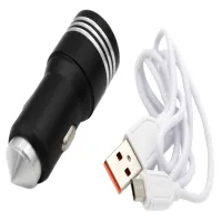 Автомобильное зарядное устройство USB x 2 Dekkin DK-19 - 3